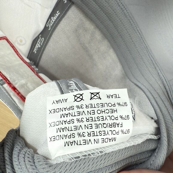 Titleist Tour Rope Hat Cap SnapBack White Golf Outdoors Adjustable PRO V1 FJ - Picture 9 of 11